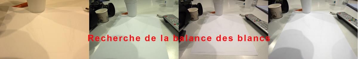 Fasa Photo Explique la balance des blancs